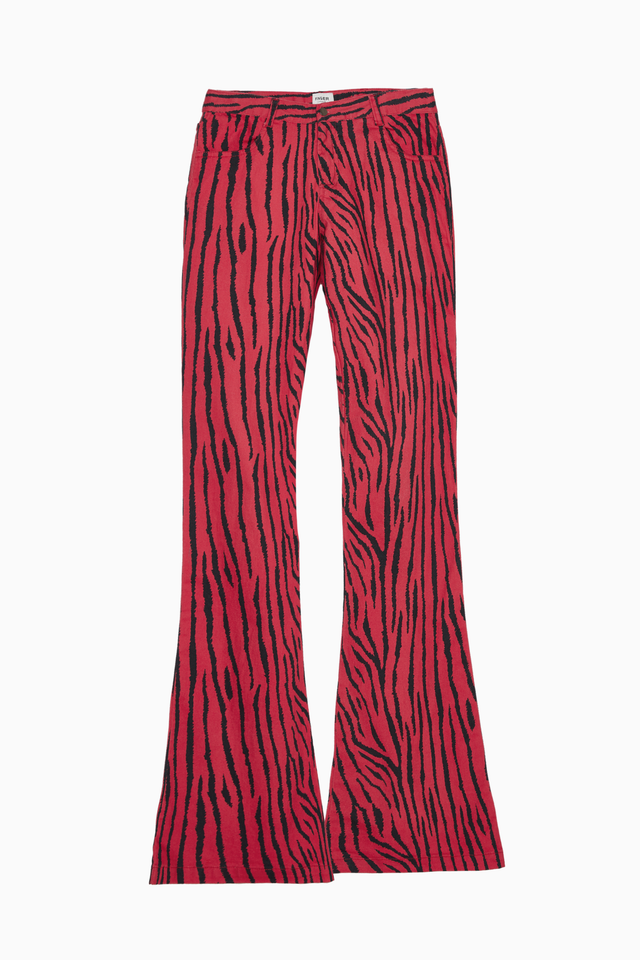 AMY Carmin Zebra - Boot Cut Pants | Shop Now