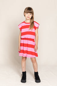 Robe sans manches Billie Rayures