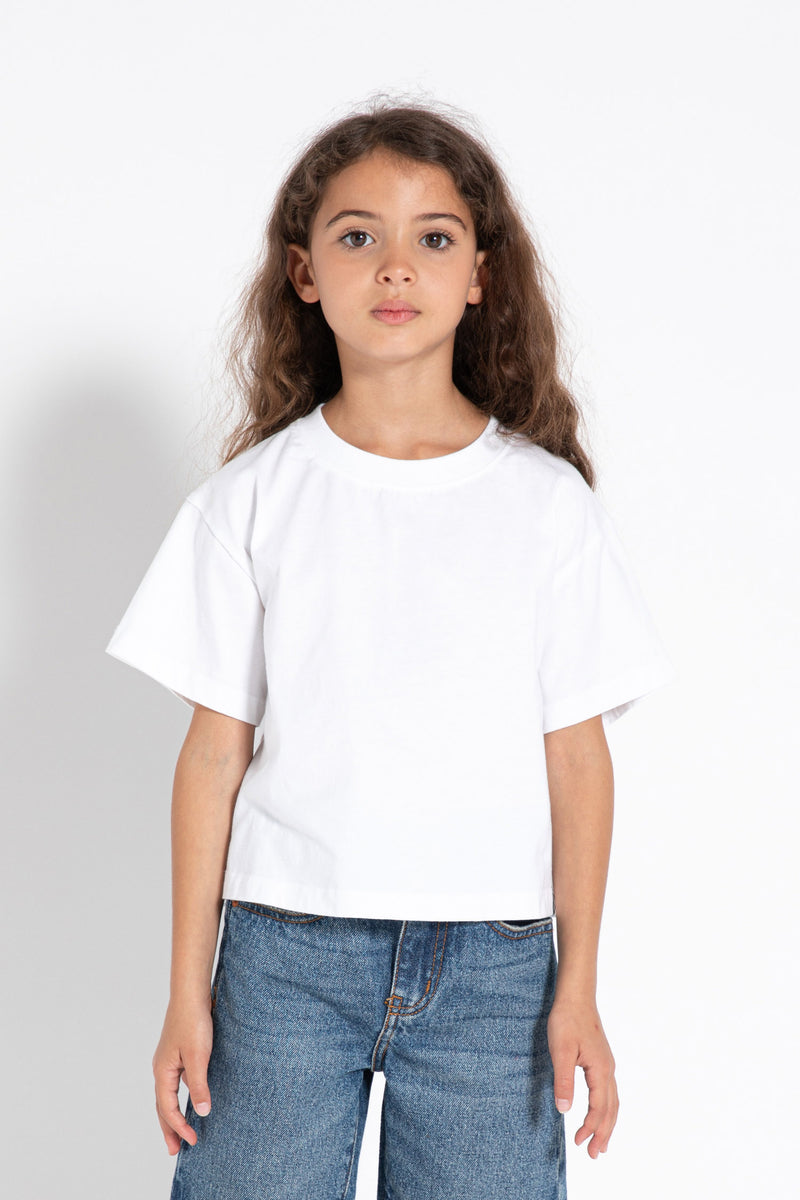 SC 002 White - Cropped T-Shirt | Shop Now