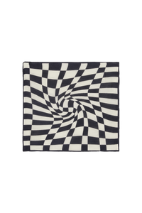 Foulard Mischa Carreaux Torsadés