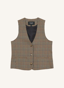 Gilet Marta Pied-de-Poule