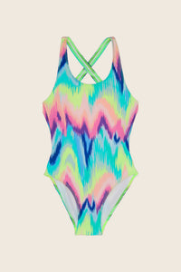 Maillot de Bain 1 Pièce Olivia Tie and Dye