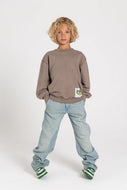 Pantalon baggy HAMMER Bleu sale délavé