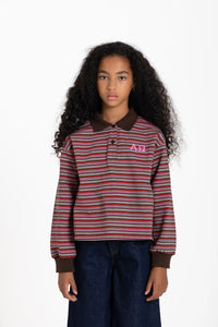 Bahia striped polo shirt