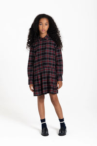 Robe Chemise Ample Alba Carreaux