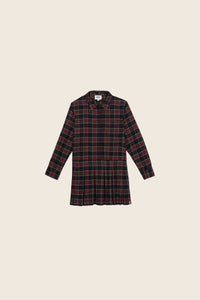 Robe Chemise Ample Alba Carreaux