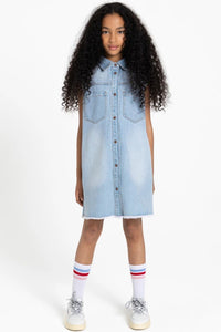 Robe Sans Manches Denim Isla