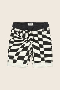 Short New Grounded Carreaux Fleece Eté