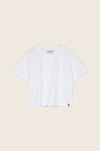 T-shirt Oversized Crop Coton Bio