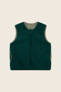 Veste Sans Manches Façon Sherpa Peasy