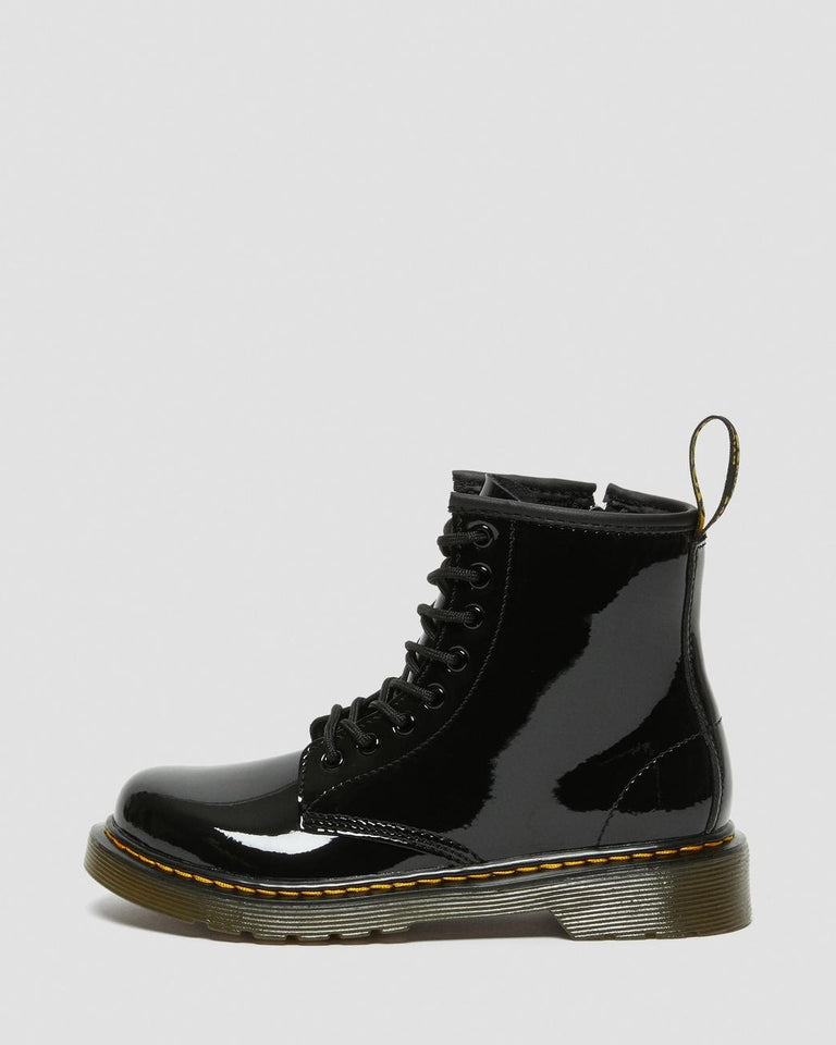 Junior 1460 patent leather lace up boots sales